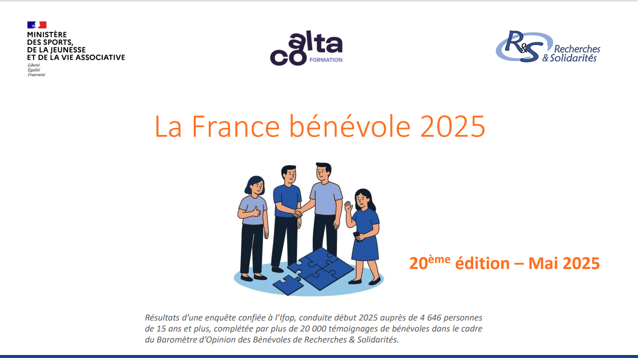 Etude - La France bénévole - 2025