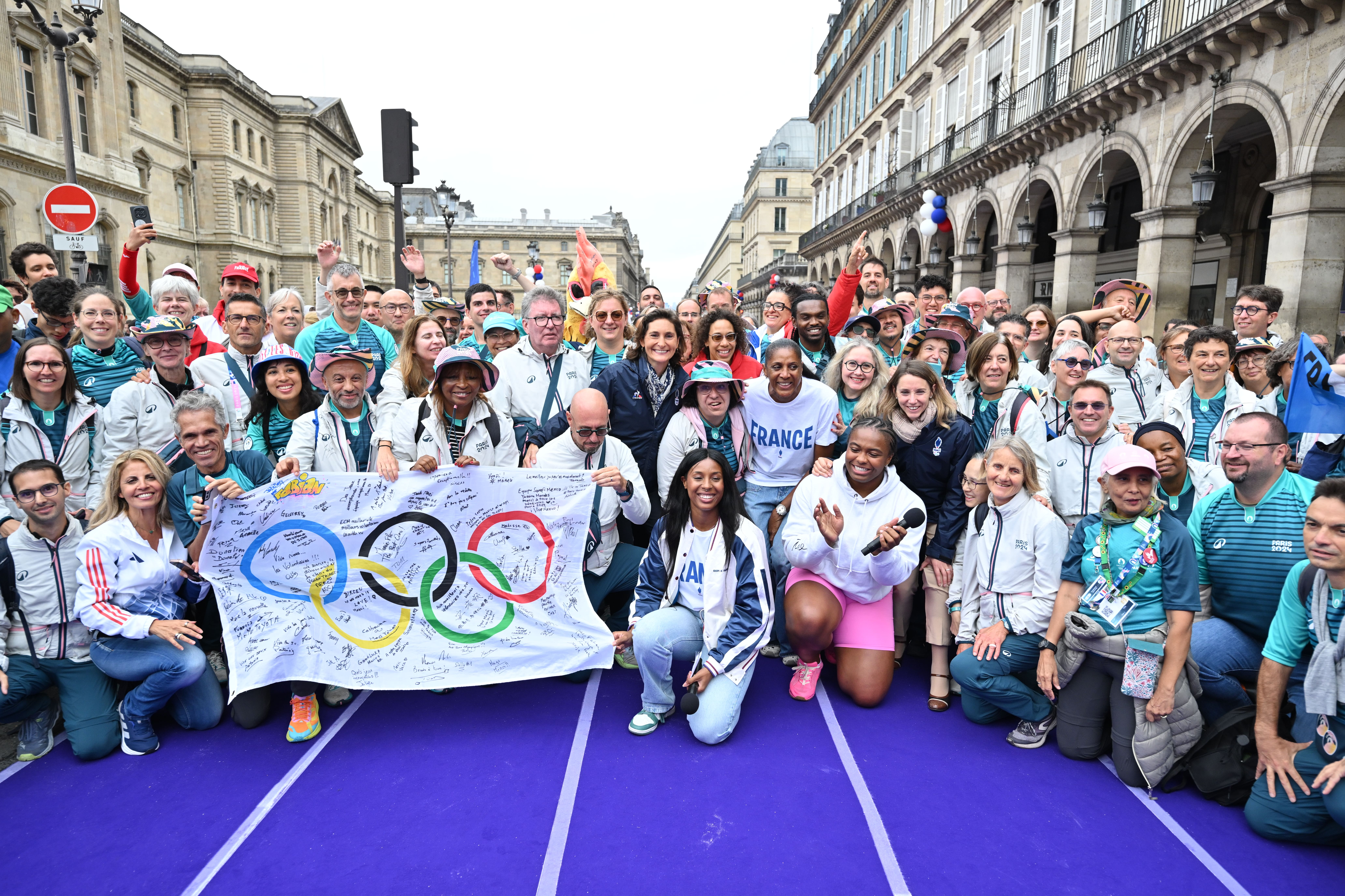 Célébration des volontaires à la fête du sport 2025 ©CNOSF/KMSP