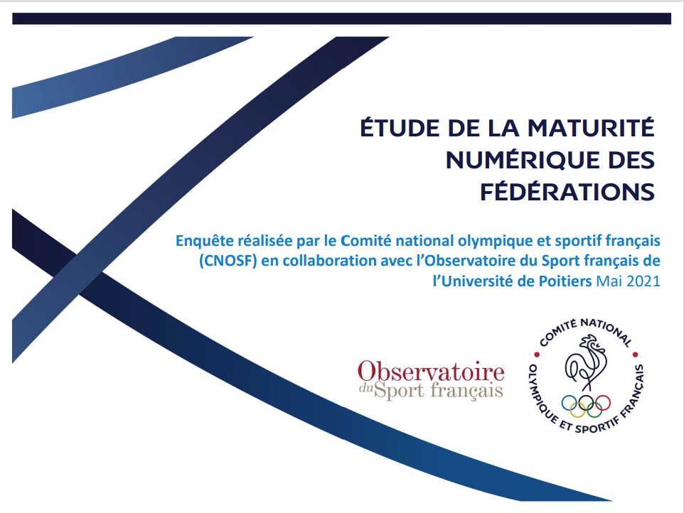Etude - Maturité numérique des fédérations - 2021