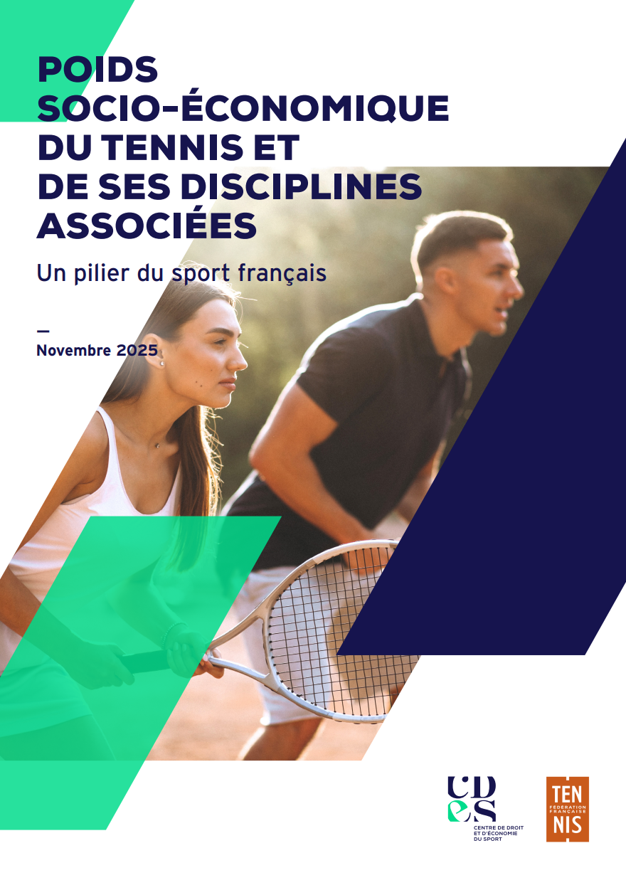 Poids socio-économique du tennis et disciplines associées - 2025